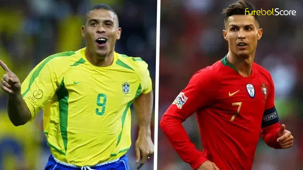 Ronaldo Fenômeno diverge de CR7, cria seu próprio top 10 do futebol e inclui Neymar: